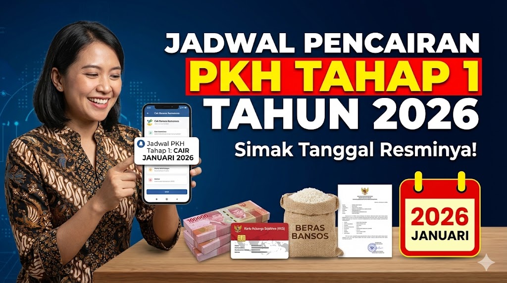 Jadwal Pencairan PKH Tahap 1 Tahun 2026: Prediksi Waktu, Nominal, dan Cara Cek Status