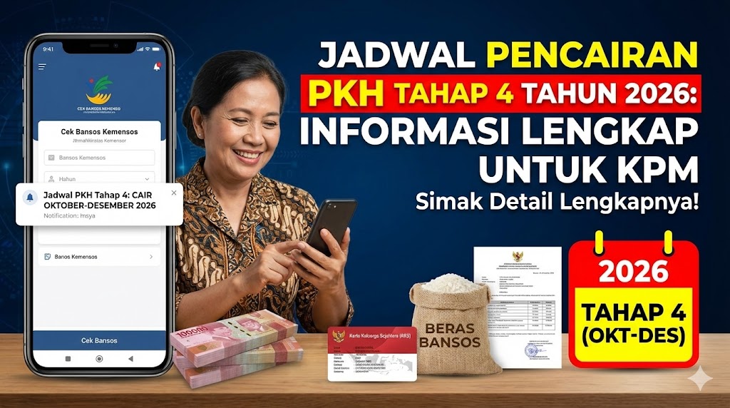 Jadwal Pencairan PKH Tahap 4 Tahun 2026: Informasi Lengkap untuk KPM