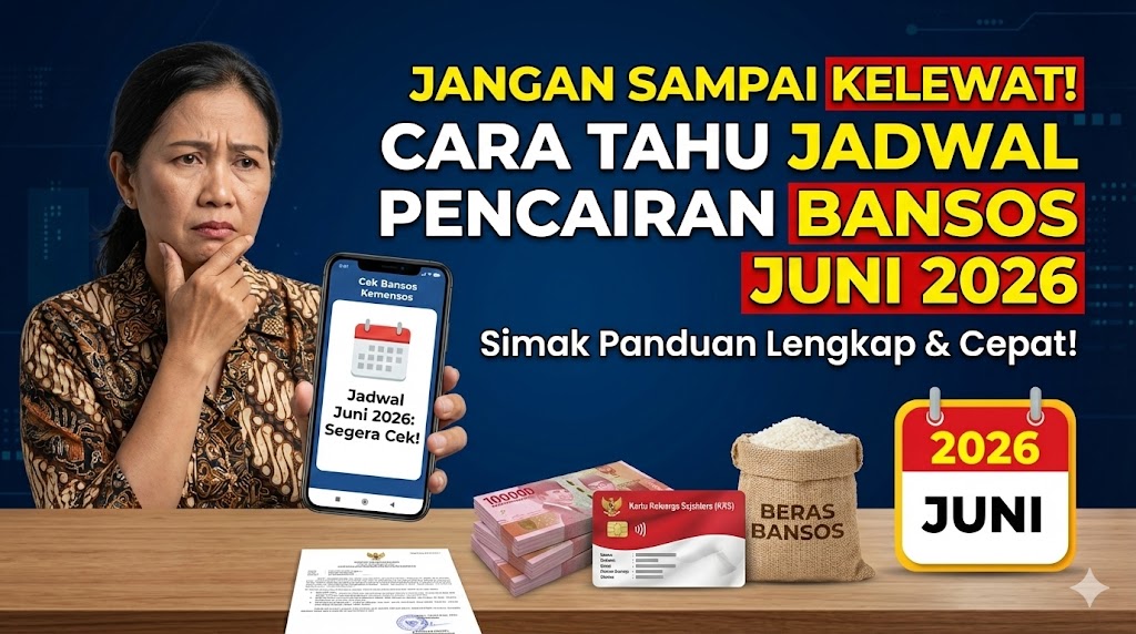 Jangan Sampai Kelewat! Cara Tahu Jadwal Pencairan Bansos Juni 2026