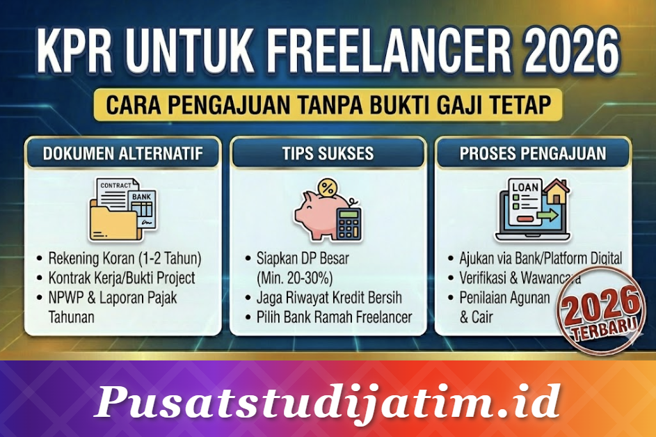KPR untuk Freelancer 2026: Cara Pengajuan Tanpa Bukti Gaji Tetap