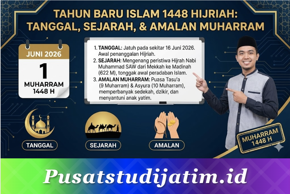 Kapan Tahun Baru Islam 1448 Hijriah? Tanggal, Sejarah, dan Amalan Muharram