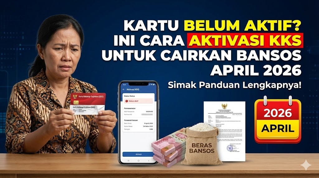 Kartu Belum Aktif? Ini Cara Aktivasi KKS untuk Cairkan Bansos April 2026
