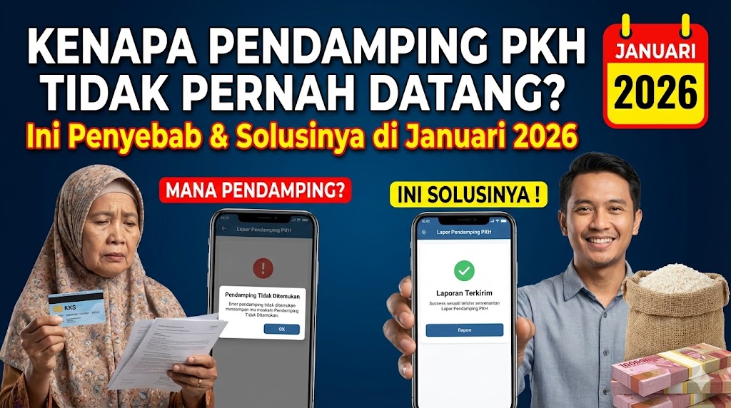 Kenapa Pendamping PKH Tidak Pernah Datang? Ini Penyebab dan Solusinya di Januari 2026