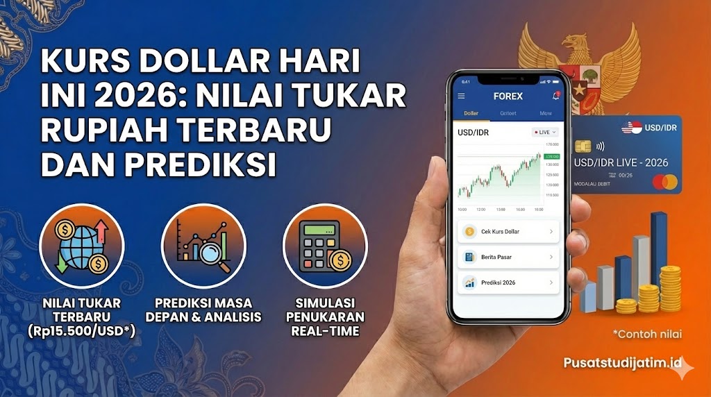 Kurs Dollar Hari Ini 2026: Nilai Tukar Rupiah Terbaru dan Prediksi