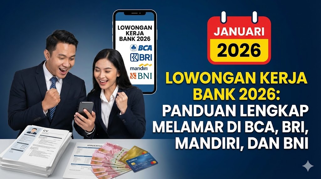 Lowongan Kerja Bank 2026: Panduan Lengkap Melamar di BCA, BRI, Mandiri, dan BNI