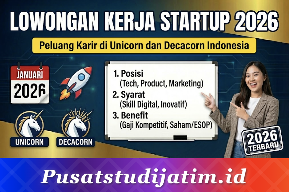 Lowongan Kerja Startup 2026: Peluang Karir di Unicorn dan Decacorn Indonesia