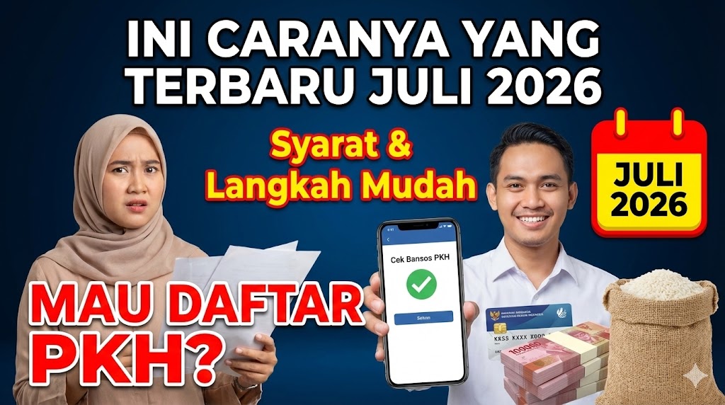 Mau Daftar PKH? Ini Caranya yang Terbaru Juli 2026