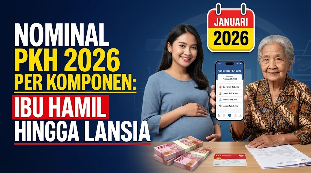 Nominal PKH 2026 per Komponen: Ibu Hamil hingga Lansia - Daftar Lengkap Januari 2026