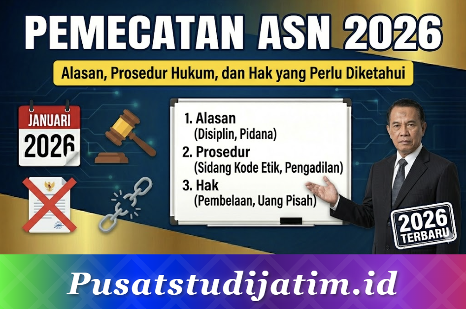 Pemecatan ASN 2026: Alasan, Prosedur Hukum, dan Hak yang Perlu Diketahui