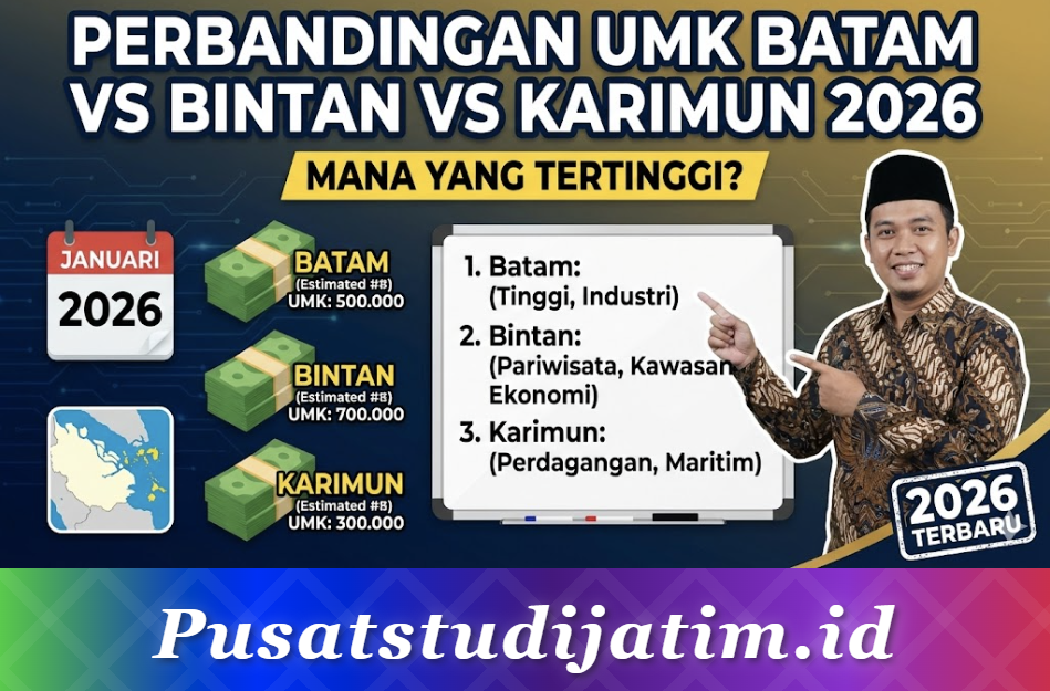 Perbandingan UMK Batam vs Bintan vs Karimun 2026: Mana yang Tertinggi?