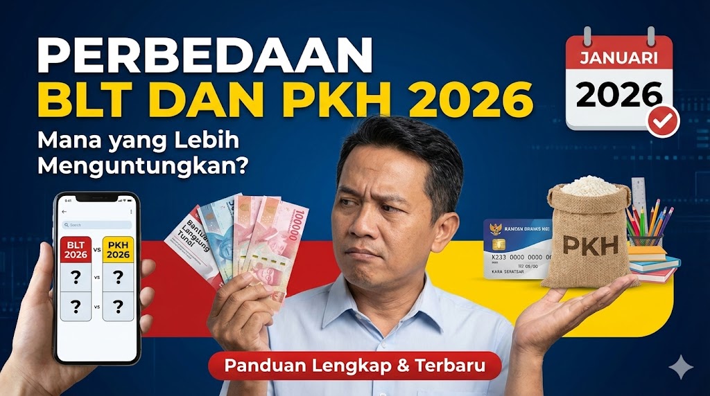 Perbedaan BLT dan PKH 2026: Mana yang Lebih Menguntungkan?