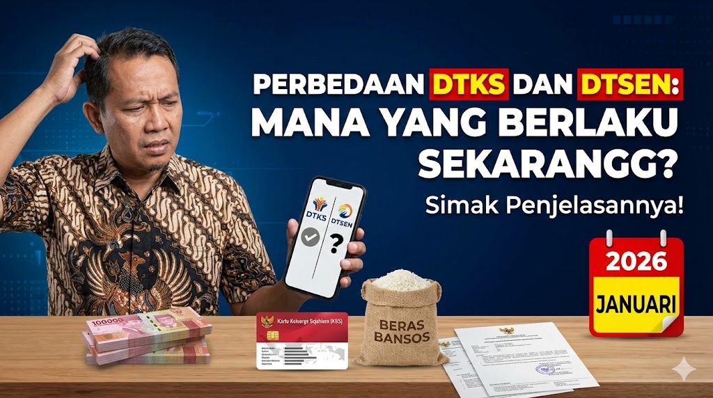 Perbedaan DTKS dan DTSEN: Mana yang Berlaku Sekarang? Panduan Lengkap Januari 2026