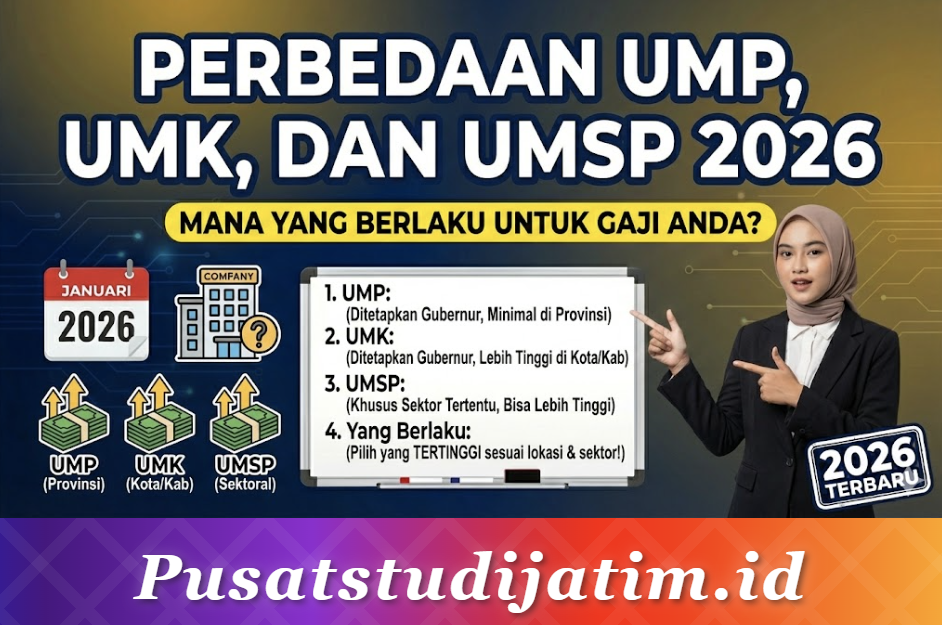 Perbedaan UMP, UMK, dan UMSP 2026: Mana yang Berlaku untuk Gaji Anda?