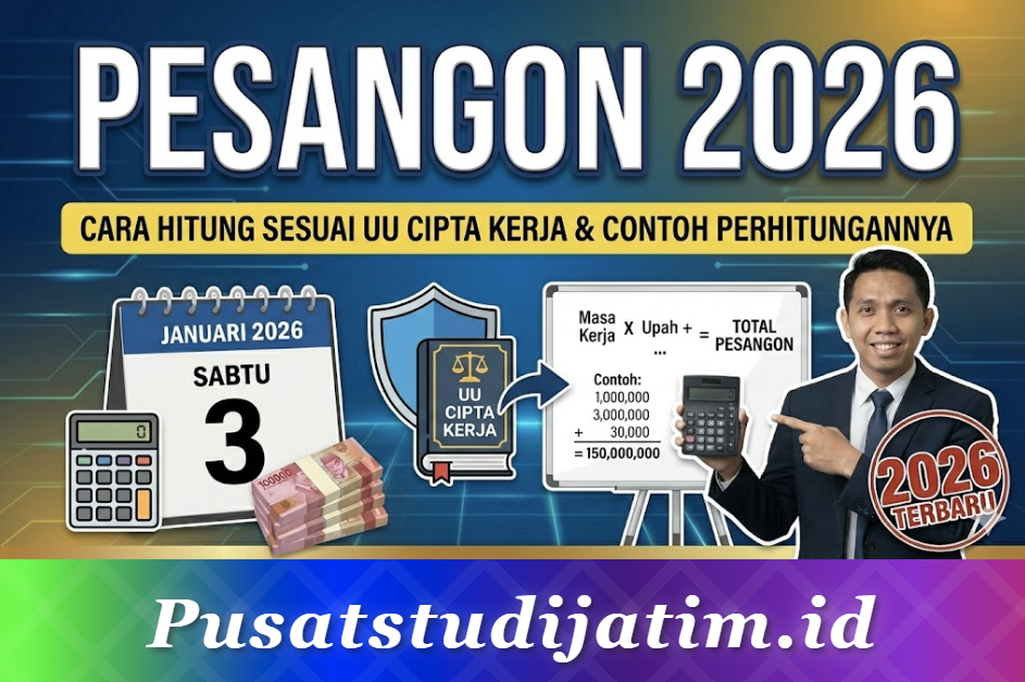 Pesangon 2026: Cara Hitung Sesuai UU Cipta Kerja dan Contoh Perhitungannya