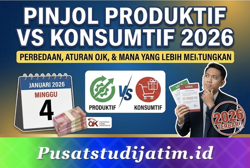 Pinjol Produktif vs Konsumtif 2026: Perbedaan, Aturan OJK, dan Mana yang Lebih Menguntungkan