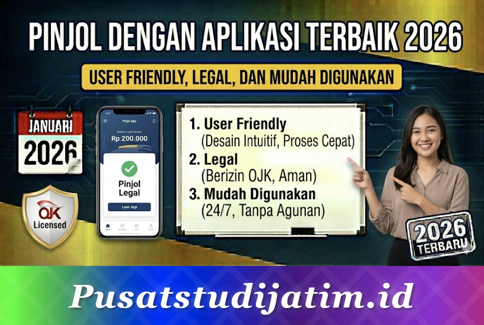 Pinjol dengan Aplikasi Terbaik 2026: User Friendly, Legal, dan Mudah Digunakan