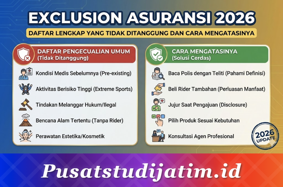 Exclusion Asuransi 2026: Daftar Lengkap yang Tidak Ditanggung dan Cara Mengatasinya