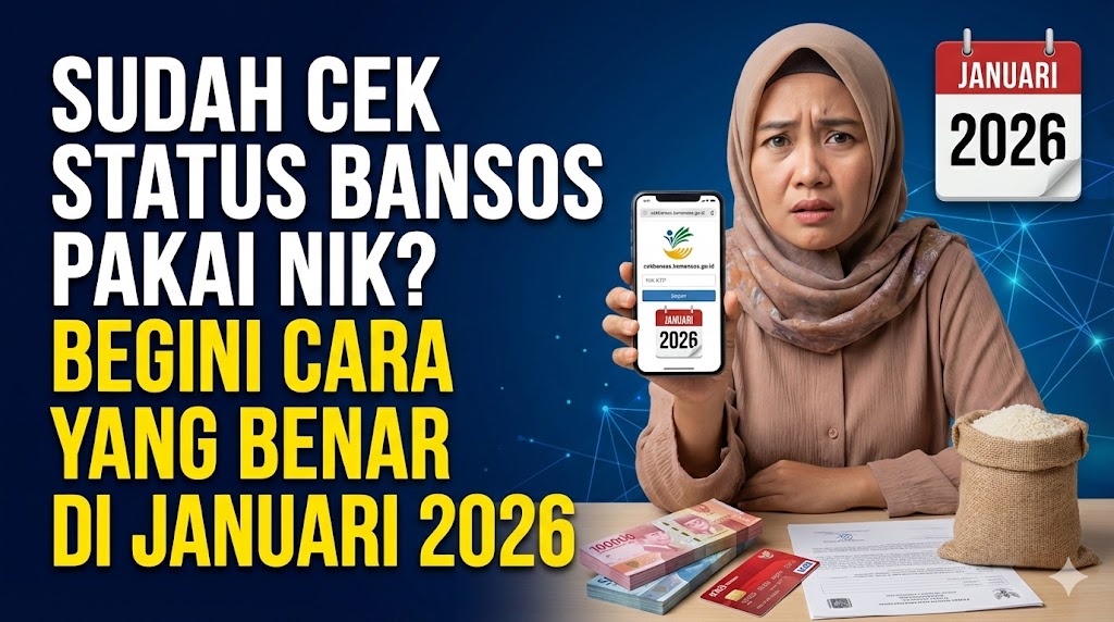Sudah Cek Status Bansos Pakai NIK? Begini Cara yang Benar di Januari 2026