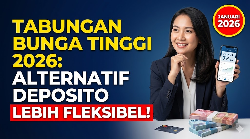 Tabungan Bunga Tinggi 2026: Alternatif Deposito yang Lebih Fleksibel untuk Dana Anda