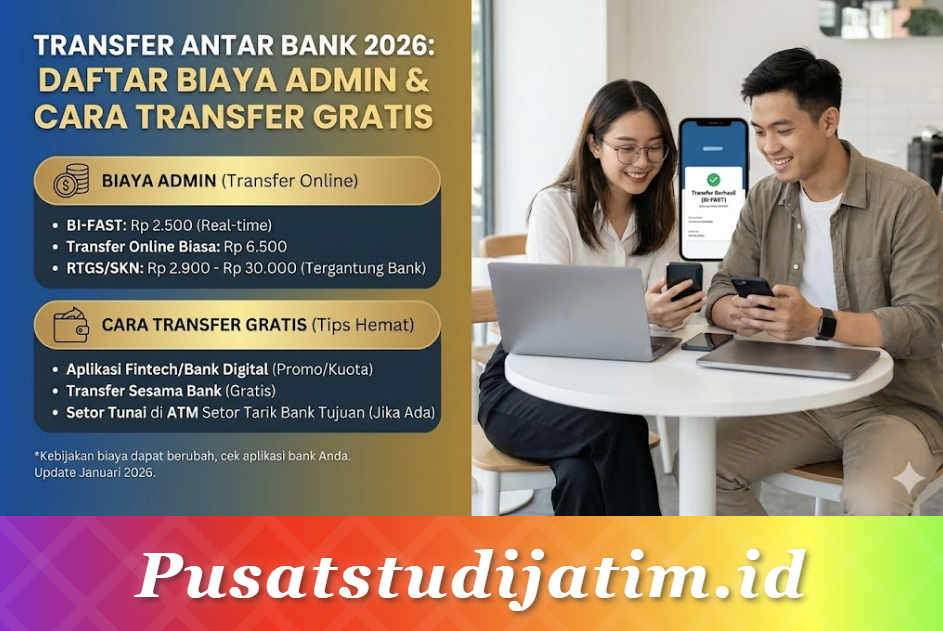 Transfer Antar Bank 2026: Daftar Biaya Admin dan Cara Transfer Gratis