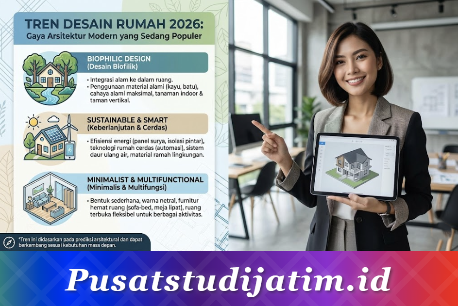 Tren Desain Rumah 2026: Gaya Arsitektur Modern yang Sedang Populer