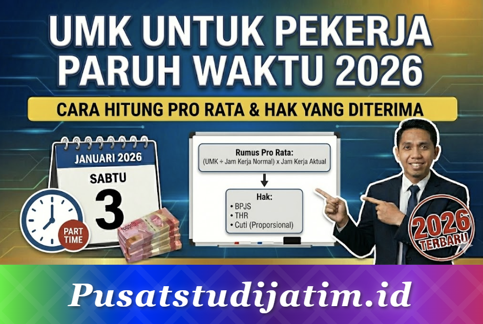 UMK untuk Pekerja Paruh Waktu 2026: Cara Hitung Pro Rata dan Hak yang Diterima