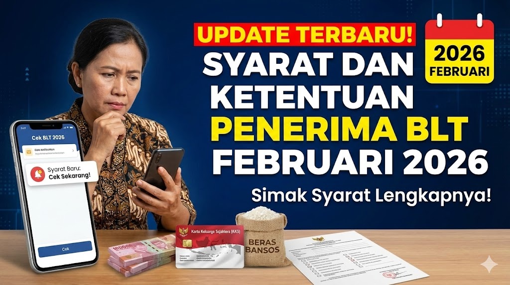 Update Terbaru! Syarat dan Ketentuan Penerima BLT Februari 2026