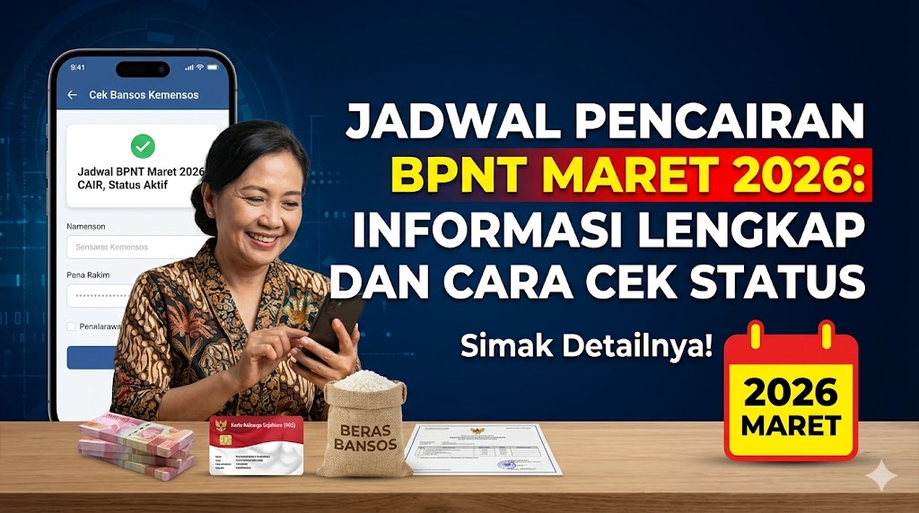 Jadwal Pencairan BPNT Maret 2026: Informasi Lengkap dan Cara Cek Status