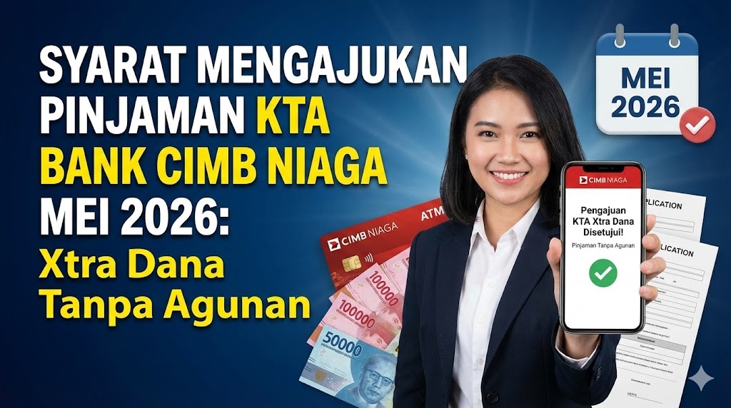 Syarat Mengajukan Pinjaman KTA Bank CIMB Niaga Mei 2026: Xtra Dana Tanpa Agunan