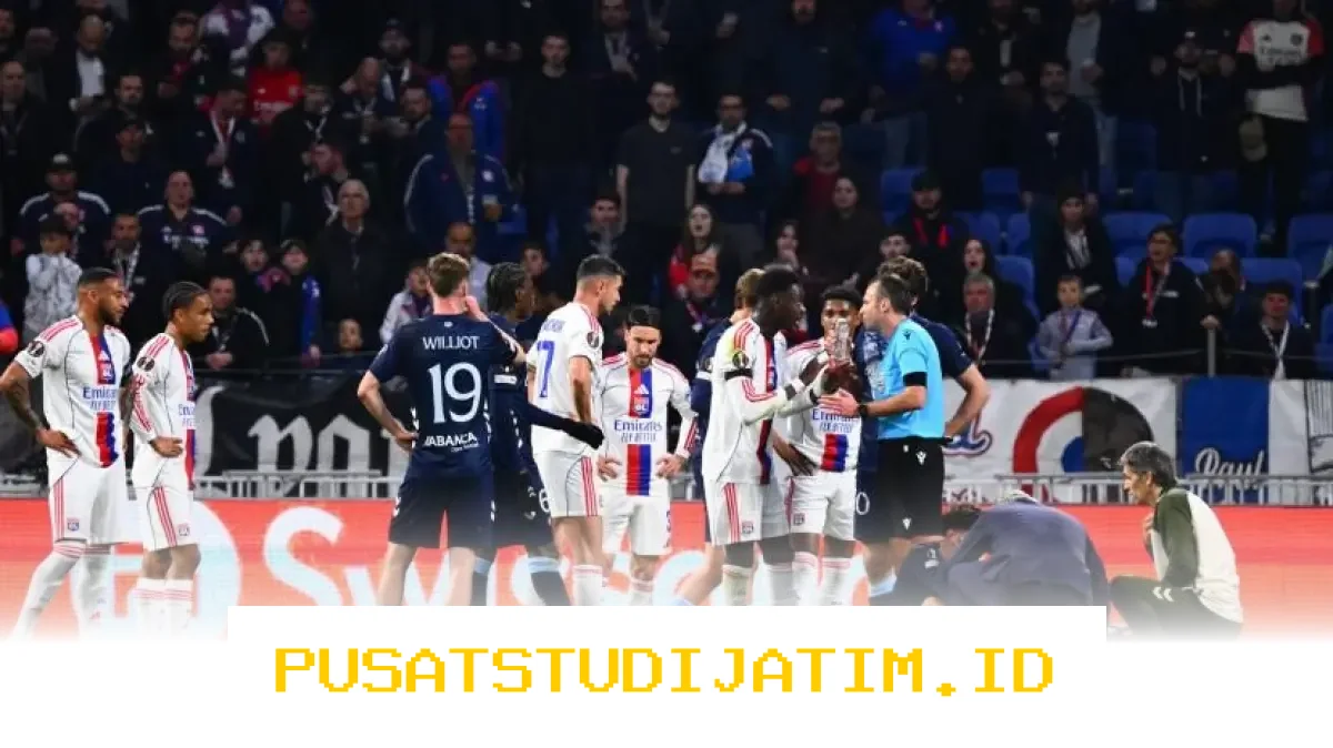 Lyon Harus Bermain dengan Sepuluh Pemain di Babak 16 Besar Liga Europa, Ini Kronologi Kartu Merah yang Mengubah Jalannya Pertandingan!