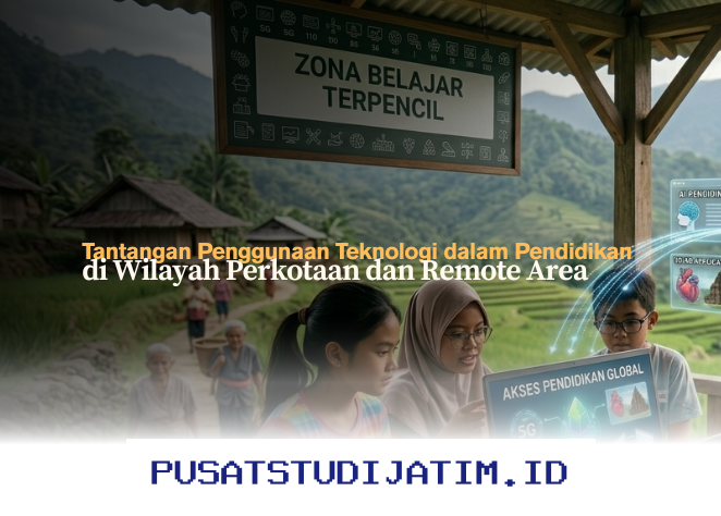 Mengapa Teknologi Pendidikan Masih Jadi Tantangan di Wilayah Perkotaan dan Terpencil?
