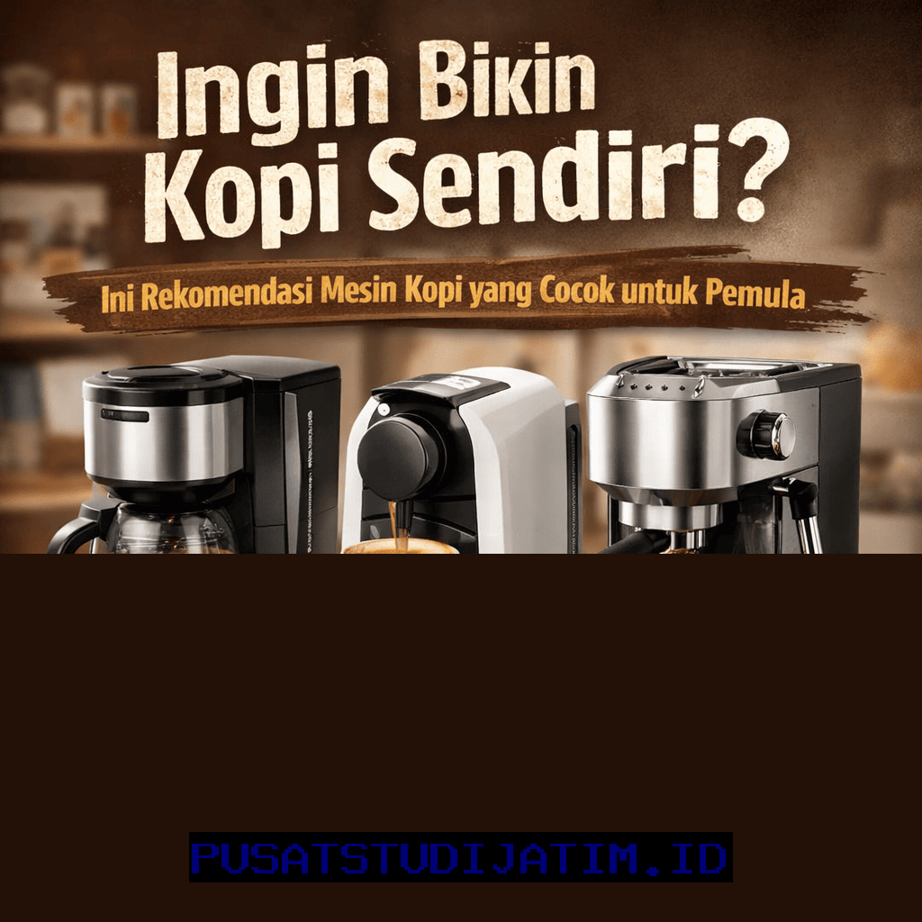Mesin Kopi Terbaik untuk Pemula yang Ingin Meracik Kopi Sendiri di Rumah!