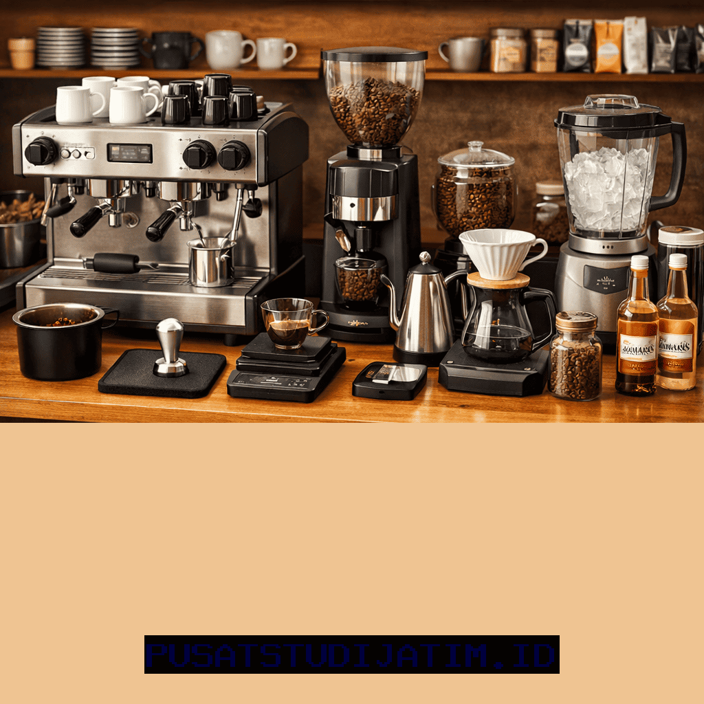 Mulai Bisnis Kopi dari Nol! Panduan Lengkap Peralatan Coffee Shop untuk Pemula yang Ingin Sukses