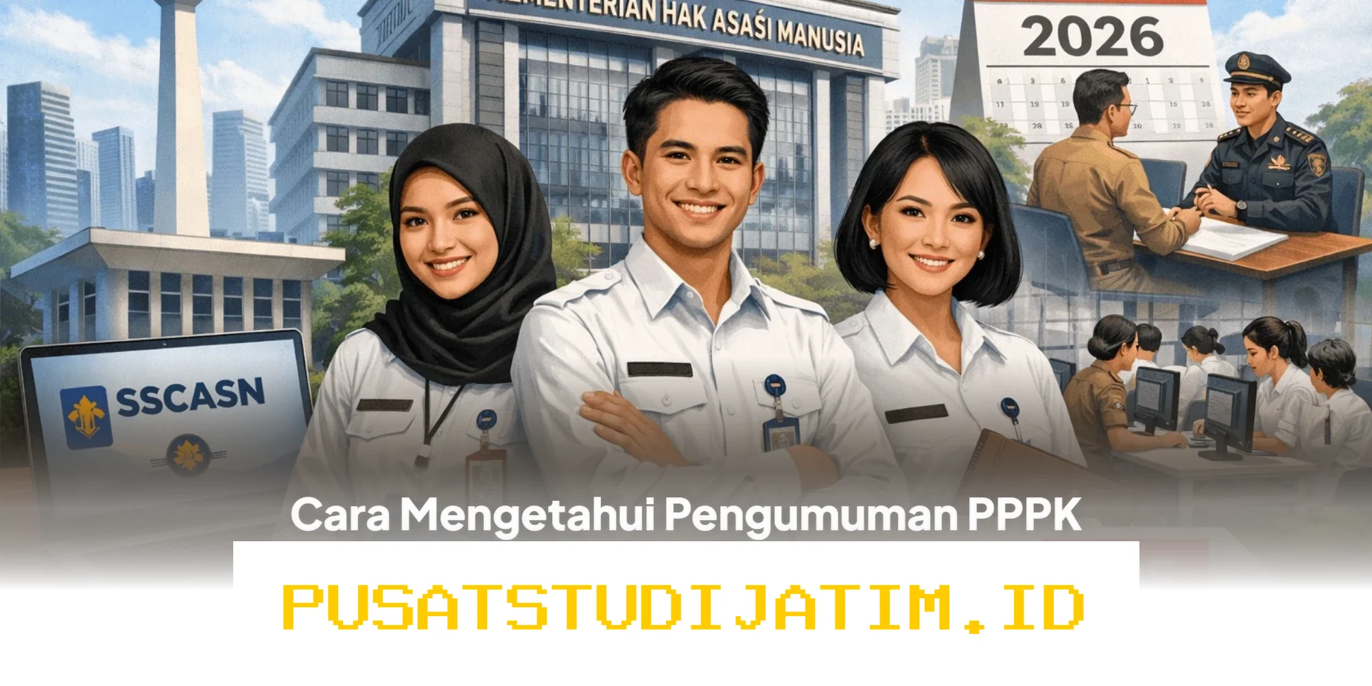 Pengumuman PPPK KemenHAM 2026 Sudah Bisa Dilihat! Ini Cara Ceknya di Laman SSCASN