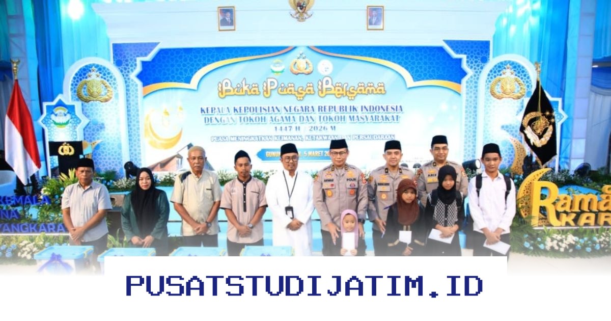 Polri Gelar Buka Puasa Bersama Warga Gunung Sindur di Tengah Pembangunan SMA Kemala Taruna Bhayangkara Bogor yang Capai 60 Persen!