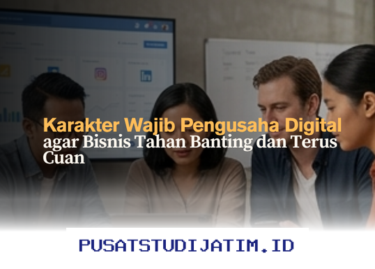 Rahasia Sukses Pengusaha Digital: 5 Karakter Wajib yang Bikin Bisnis Makin Cuan dan Tahan Banting!