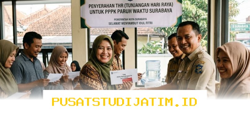 THR PPPK Paruh Waktu Surabaya Hanya Separuh Gaji, Simak Alasannya!